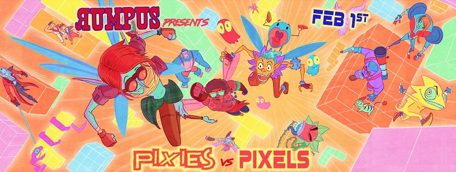 ☆★☆Rumpus: Pixies vs pixels☆★☆